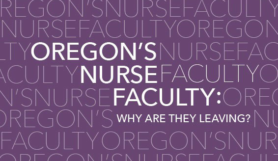 Oregon’s Nurse Faculty: Why Are They Leaving? cover